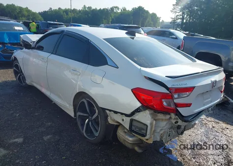 2022 Honda Accord Sport z USA, uszkodzony, nr VIN 1HGCV1F31NA050379